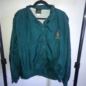 vintage olympic speedo windbreaker